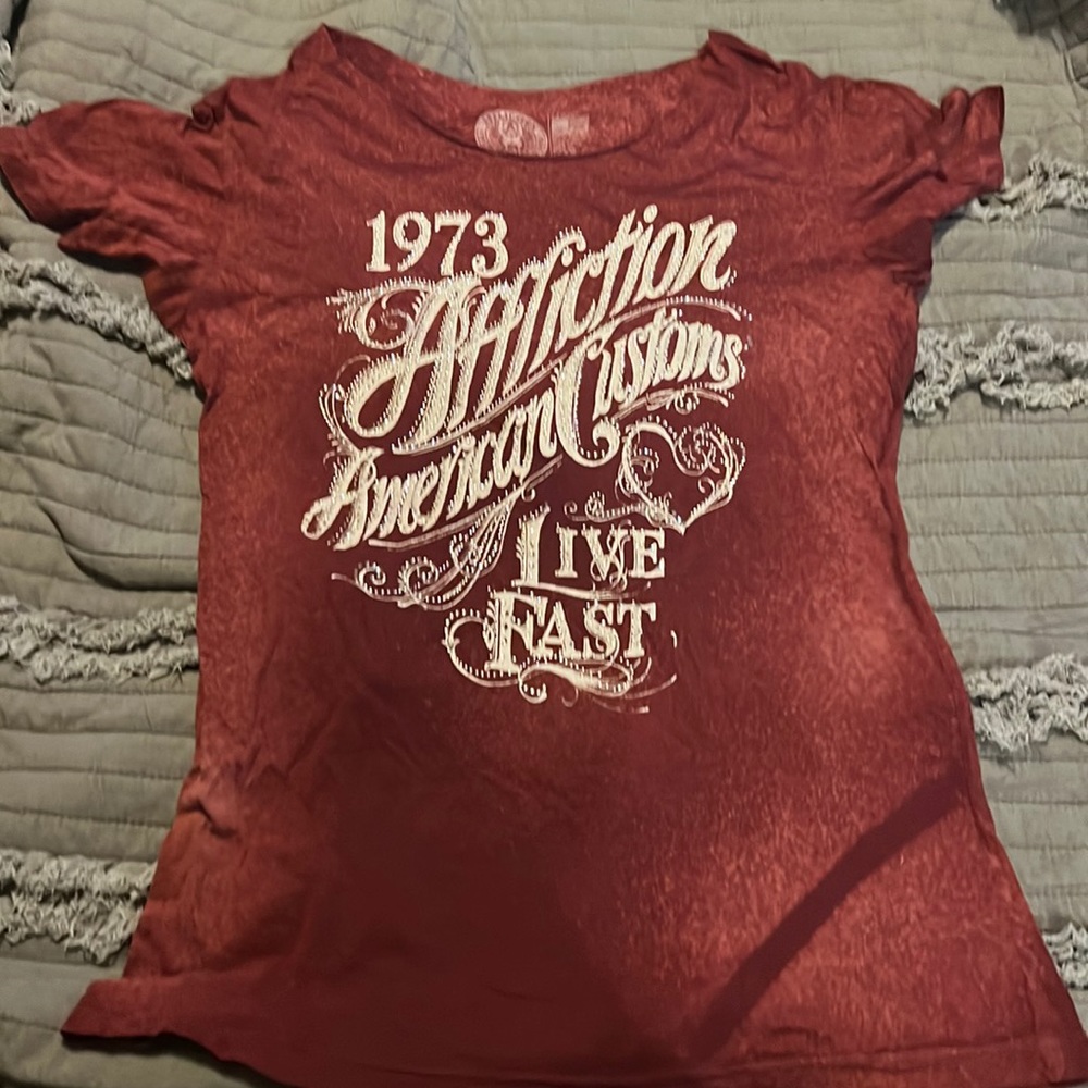 Gently used Affliction tops. Size Large